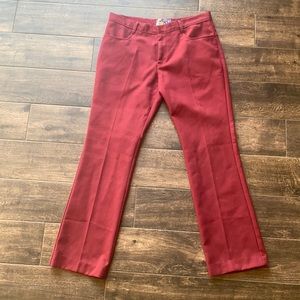 Madcap London Hopsack Flared Trousers